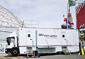 Gravity Media, Outside Broadcast truck in France.